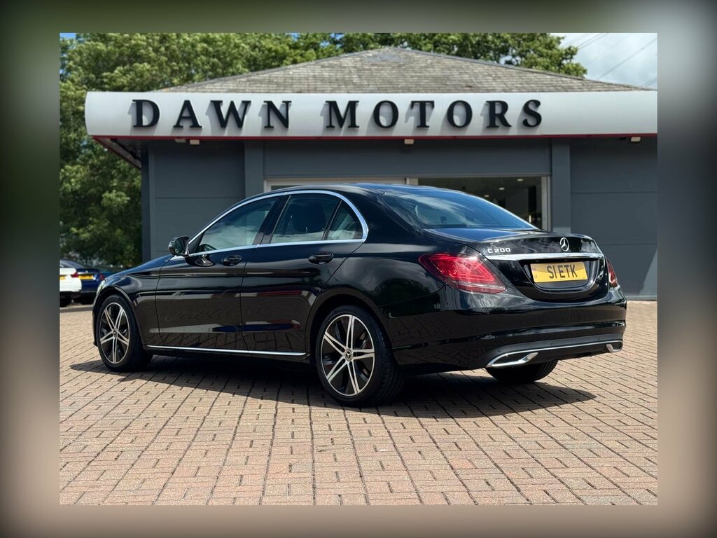 Mercedes-Benz C Class 1.5 C200 Mhev Eq Boost Sport Premium G-tronic E Black #2