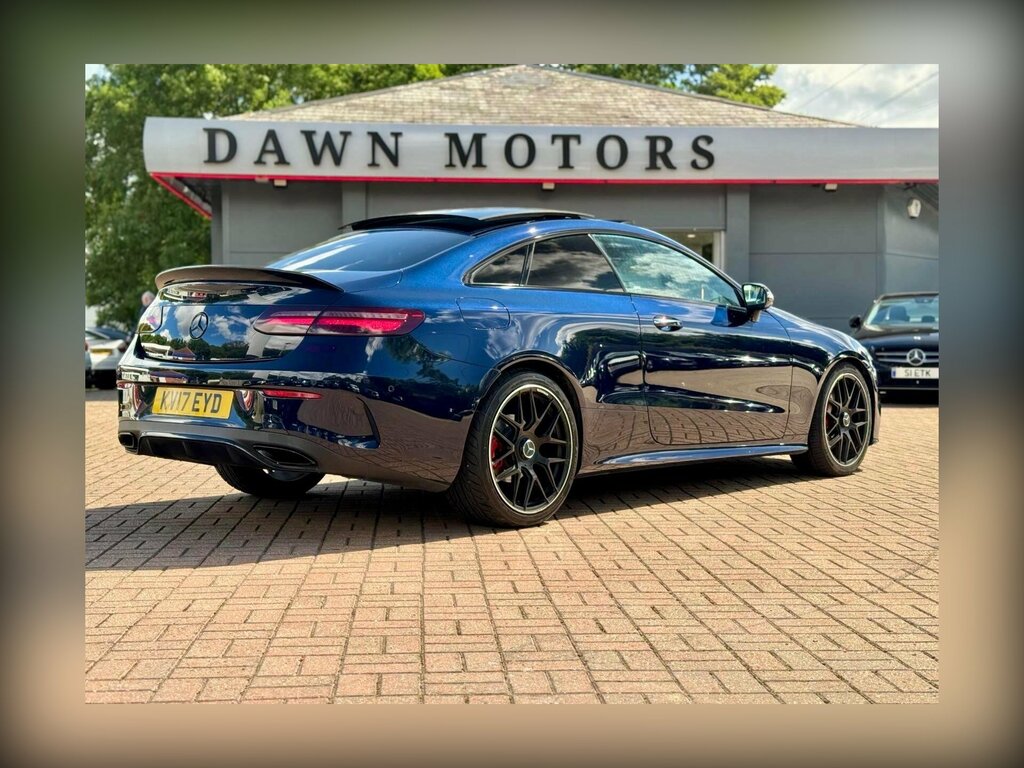 Mercedes-Benz E Class 2.0 E300 Amg Line Premium G-tronic Euro 6 Ss Blue