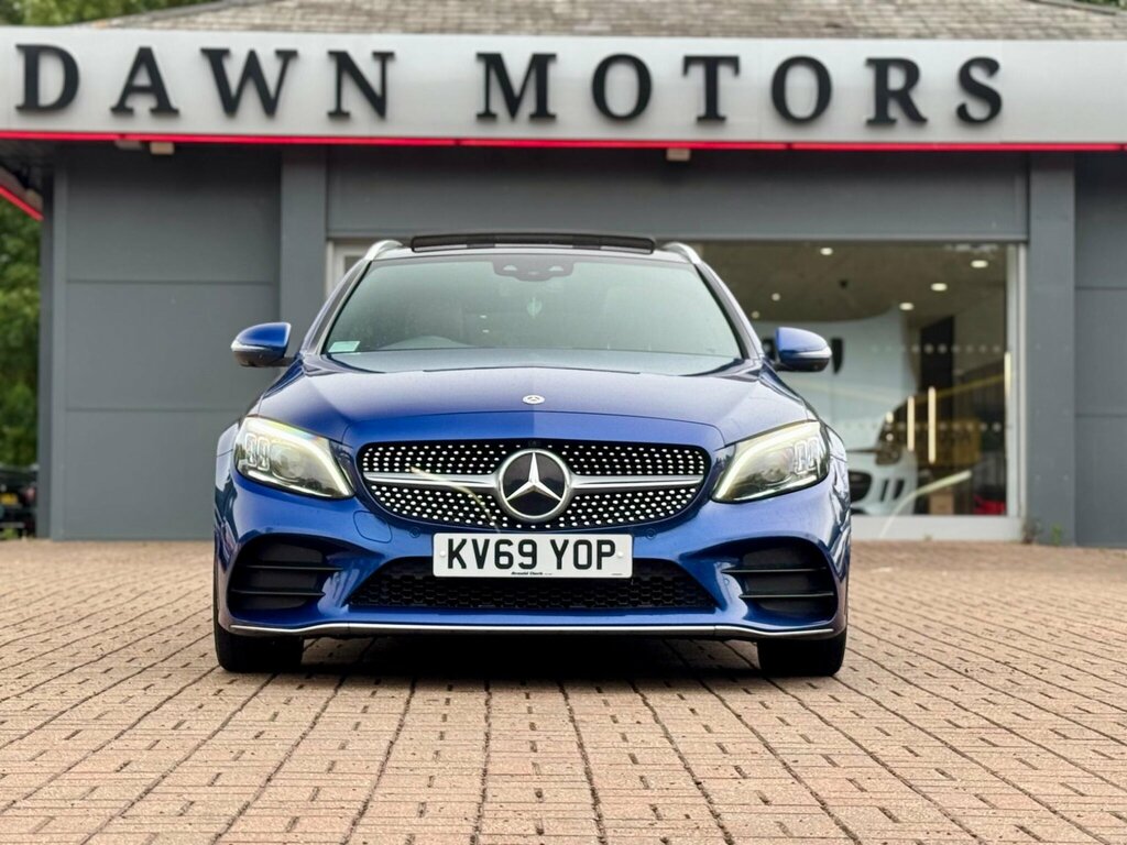 Mercedes-Benz C Class 2.0 C300d Amg Line Premium Plus G-tronic Euro 6 Blue #6