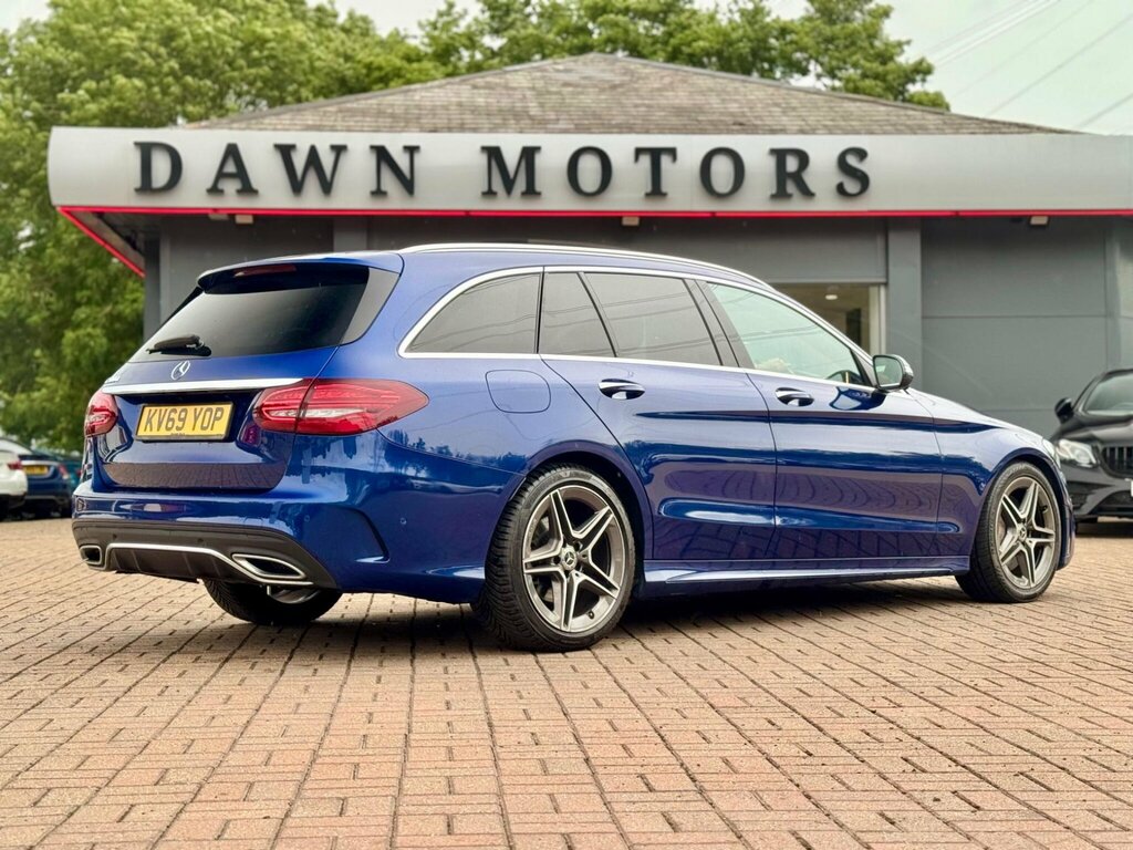 Mercedes-Benz C Class 2.0 C300d Amg Line Premium Plus G-tronic Euro 6 Blue #2