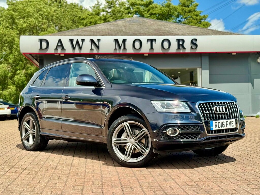 Audi Q5 2.0 Tdi S Line Plus S Tronic Quattro Euro 6 Ss Blue