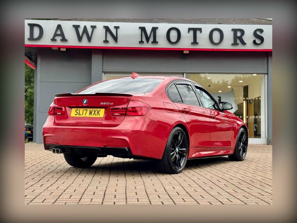 BMW 3 Series 2.0 320D M Sport Euro 6 Ss SL17WXK Red #2