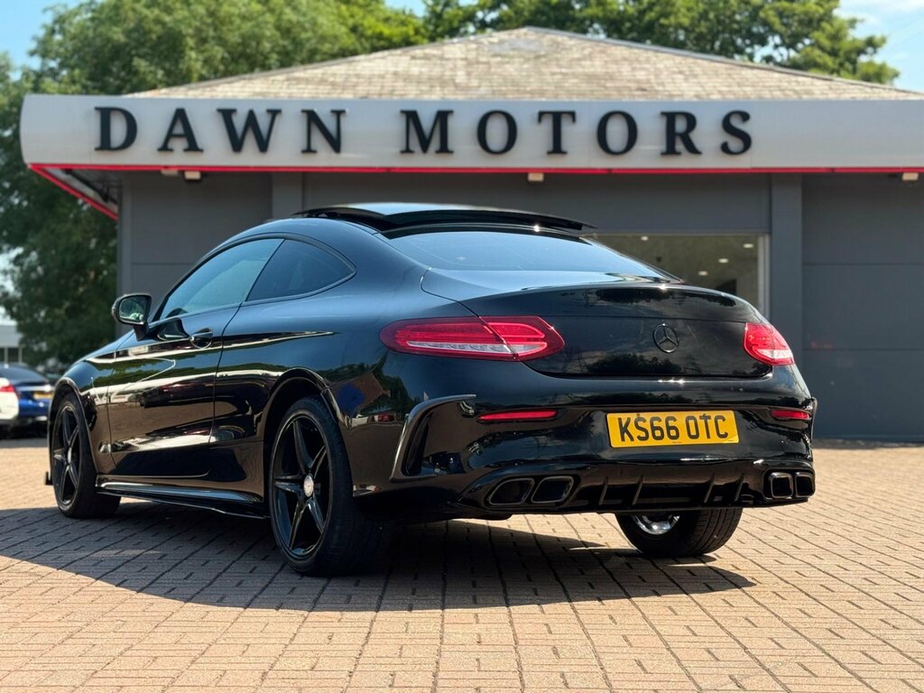 Mercedes-Benz C Class 2.1 C220d Amg Line Premium G-tronic Euro 6 Ss Black