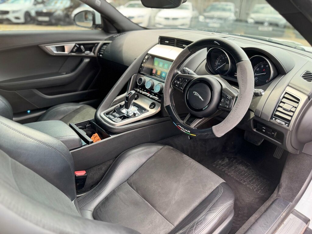 Jaguar F-Type 3.0 V6 Euro 5 Ss White #4