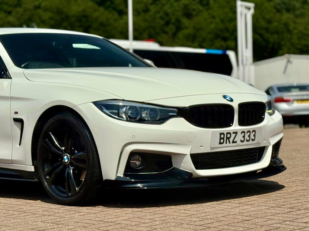 BMW 4 Series 2.0 420D M Sport Euro 6 Ss White #5
