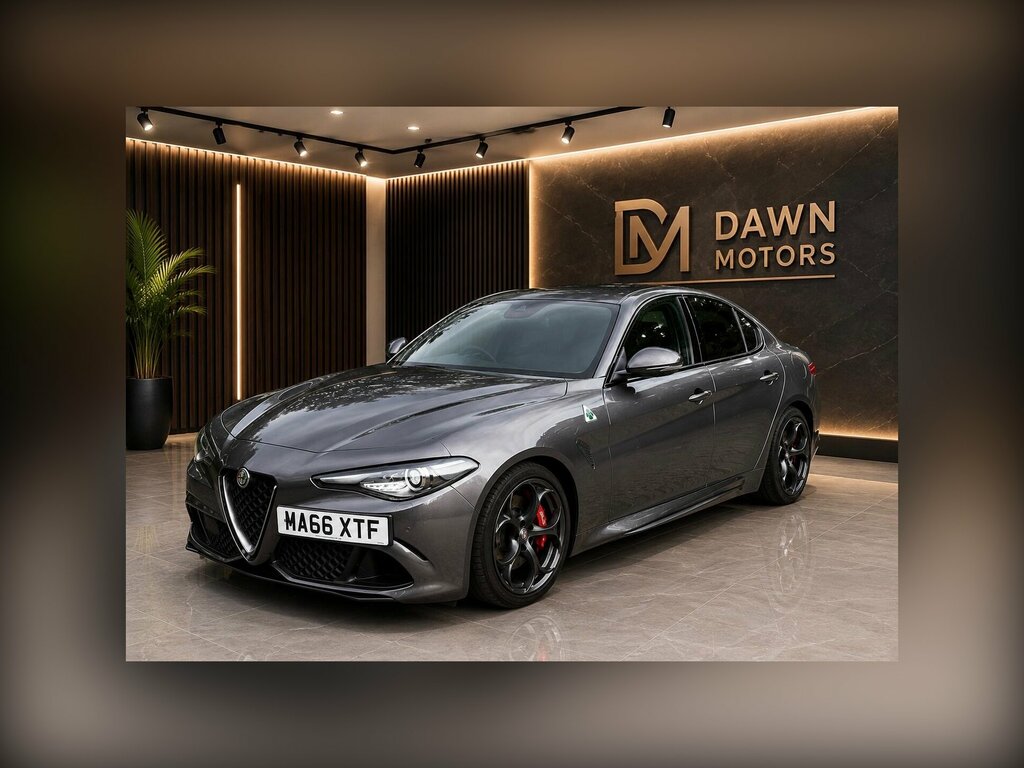 Alfa Romeo Giulia 2.9 V6 Bi-turbo Quadrifoglio Euro 6 Ss Grey #4