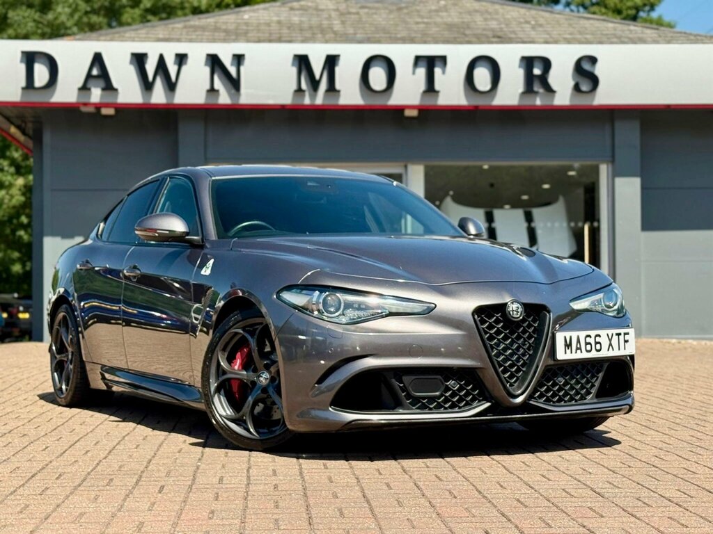 Alfa Romeo Giulia 2.9 V6 Bi-turbo Quadrifoglio Euro 6 Ss Grey #4