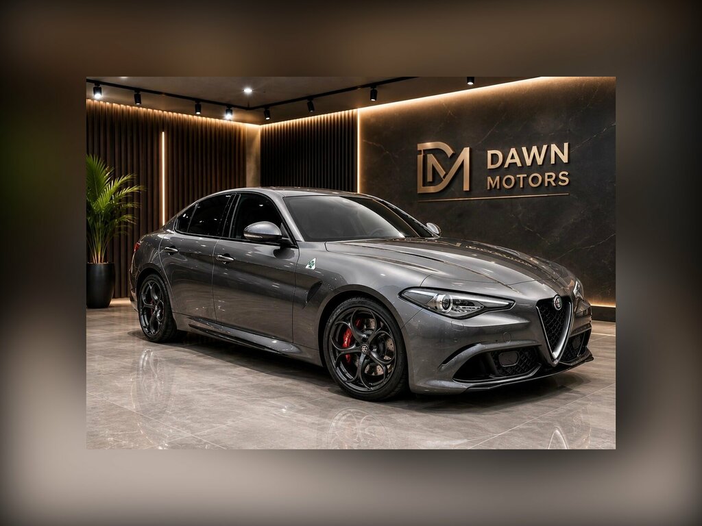 Alfa Romeo Giulia 2.9 V6 Bi-turbo Quadrifoglio Euro 6 Ss Grey