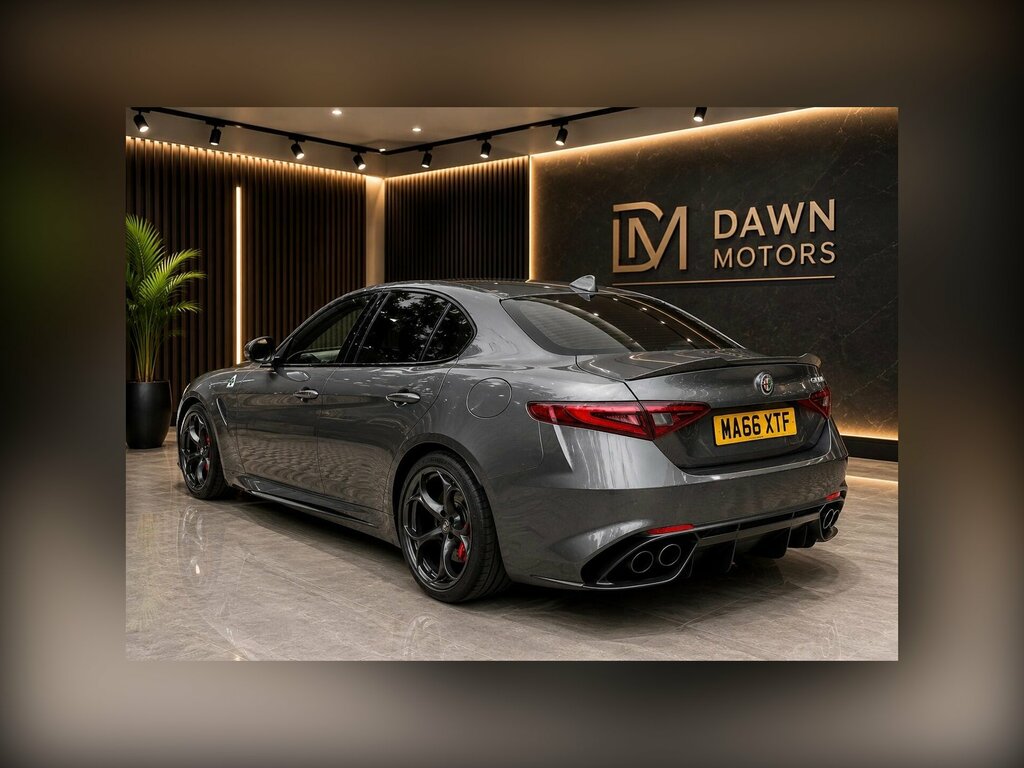 Alfa Romeo Giulia 2.9 V6 Bi-turbo Quadrifoglio Euro 6 Ss Grey #2