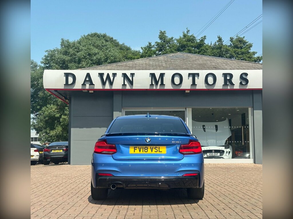 BMW 2 Series 1.5 218I M Sport Euro 6 Ss Blue #3