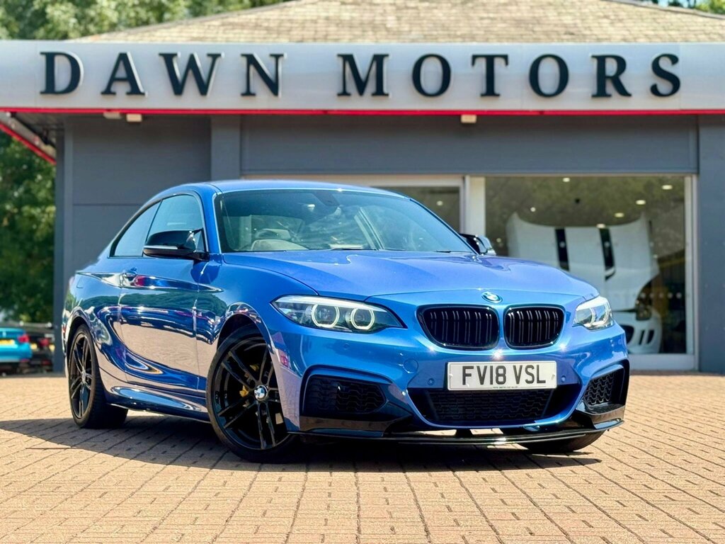 BMW 2 Series 1.5 218I M Sport Euro 6 Ss Blue #4