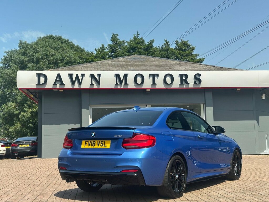 BMW 2 Series 1.5 218I M Sport Euro 6 Ss Blue #2