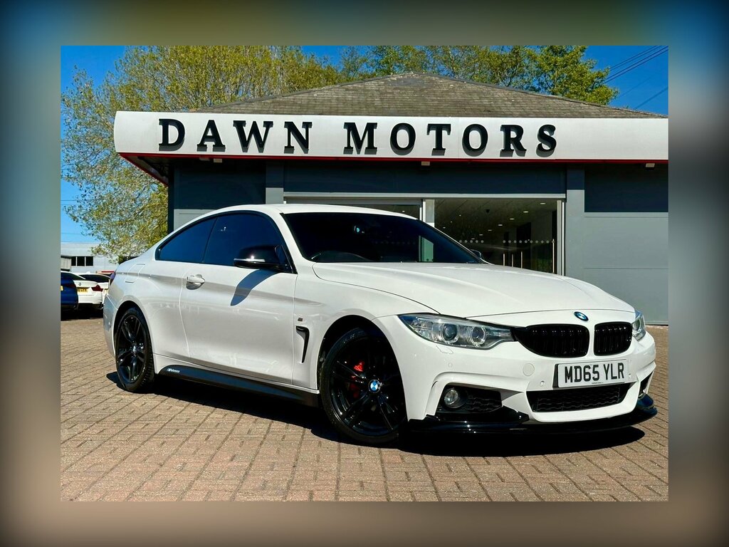 BMW 4 Series 2.0 420D M Sport Euro 6 Ss White #4