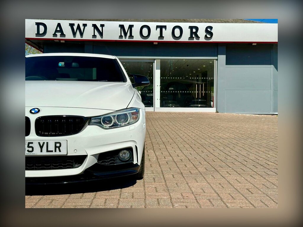 BMW 4 Series 2.0 420D M Sport Euro 6 Ss White #5