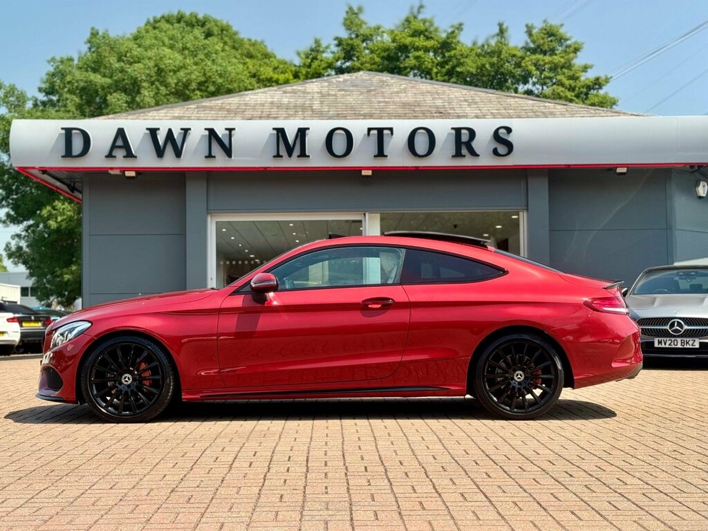 Mercedes-Benz C Class 2.1 C220d Amg Line Premium Plus G-tronic Euro 6 WO16KHH Red #2