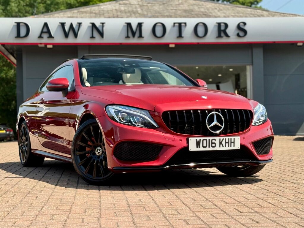 Mercedes-Benz C Class 2.1 C220d Amg Line Premium Plus G-tronic Euro 6 WO16KHH Red #6