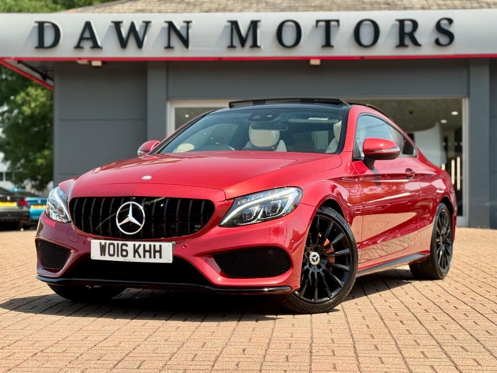 Mercedes-Benz C Class 2.1 C220d Amg Line Premium Plus G-tronic Euro 6 Red