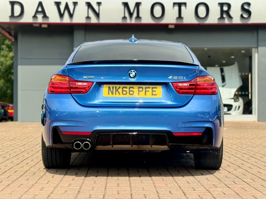BMW 4 Series Gran Coupe 2.0 420D M Sport Gran Coupe 188 Bhp White #12