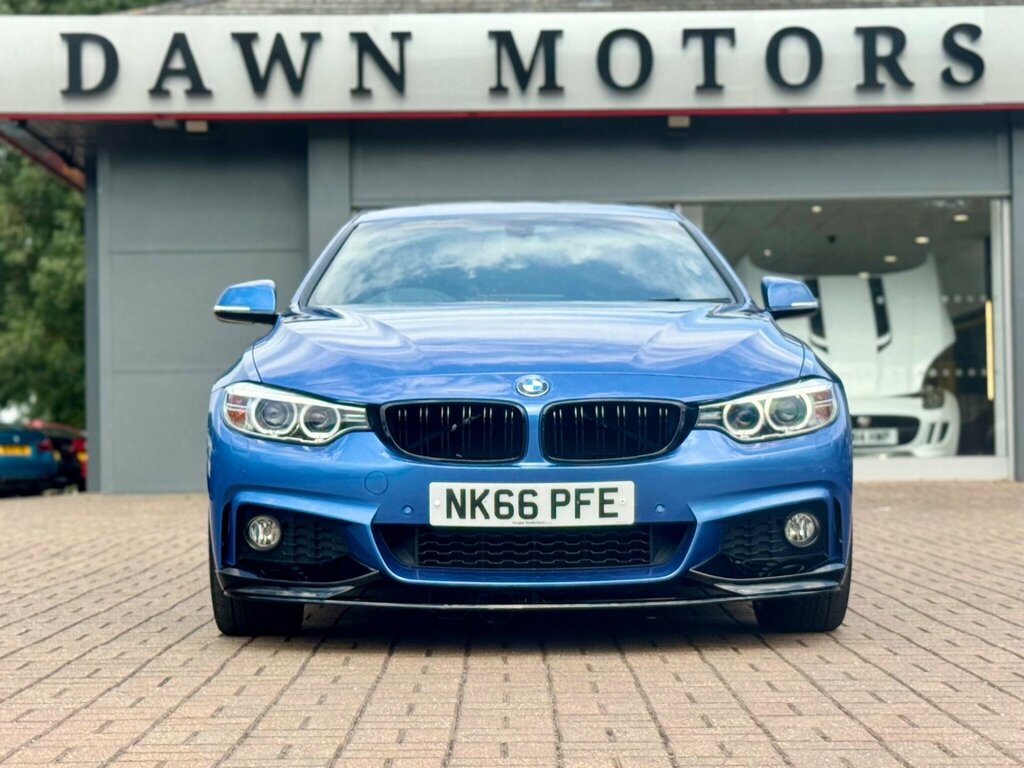 BMW 4 Series Gran Coupe 2.0 420D M Sport Gran Coupe 188 Bhp White #9
