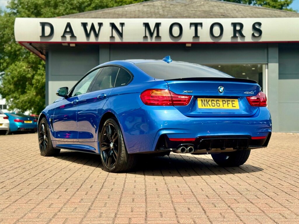BMW 4 Series Gran Coupe 2.0 420D M Sport Gran Coupe 188 Bhp White #7