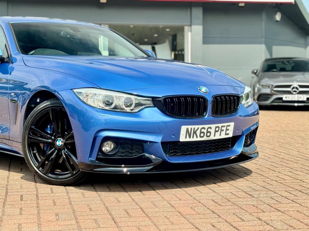 BMW 4 Series Gran Coupe 2.0 420I M Sport Xdrive Euro 6 Ss Blue #4