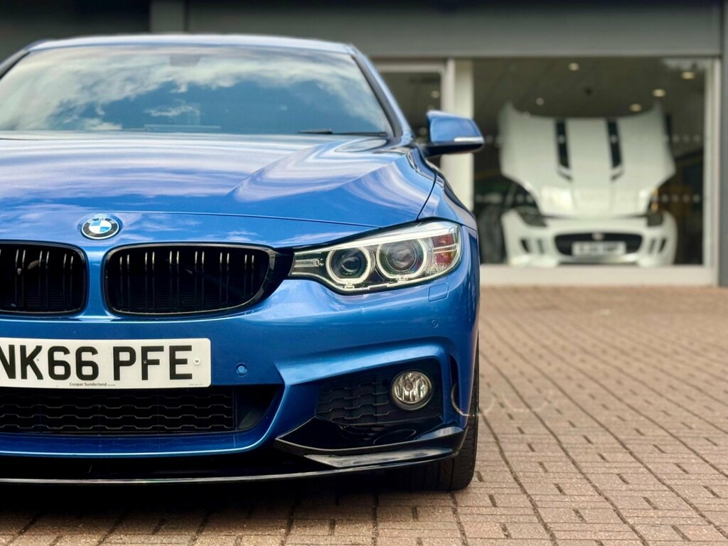 BMW 4 Series Gran Coupe 2.0 420I M Sport Xdrive Euro 6 Ss Blue #5