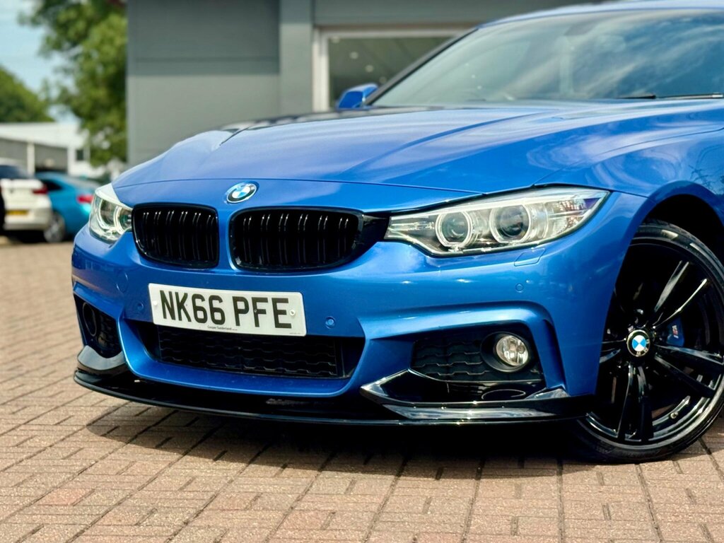 BMW 4 Series Gran Coupe 2.0 420I M Sport Xdrive Euro 6 Ss Blue #6