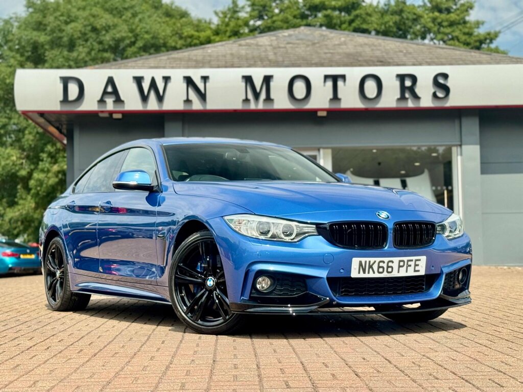 BMW 4 Series Gran Coupe 2.0 420D M Sport Gran Coupe 188 Bhp White #8