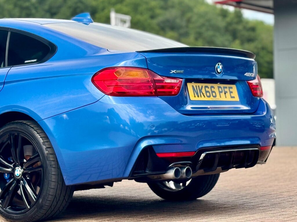 BMW 4 Series Gran Coupe 2.0 420D M Sport Gran Coupe 188 Bhp White #37