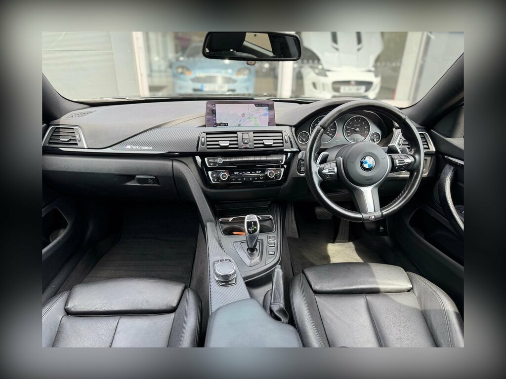 BMW 4 Series Gran Coupe 420D M Sport Coupe Blue #12