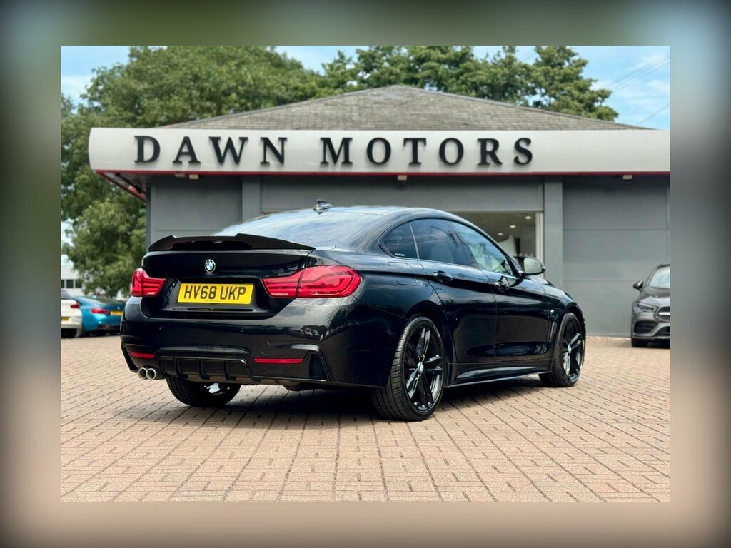 BMW 4 Series Gran Coupe 420D M Sport Coupe Blue #9
