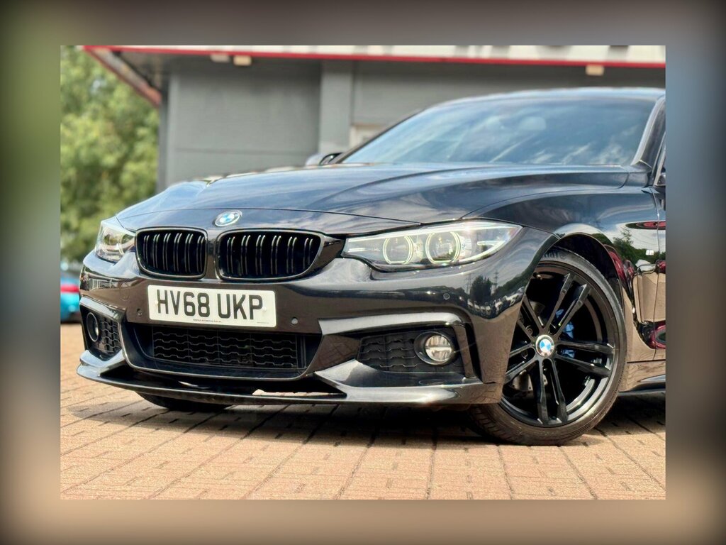 BMW 4 Series Gran Coupe 2.0 420I Gpf M Sport Euro 6 Ss Black #6