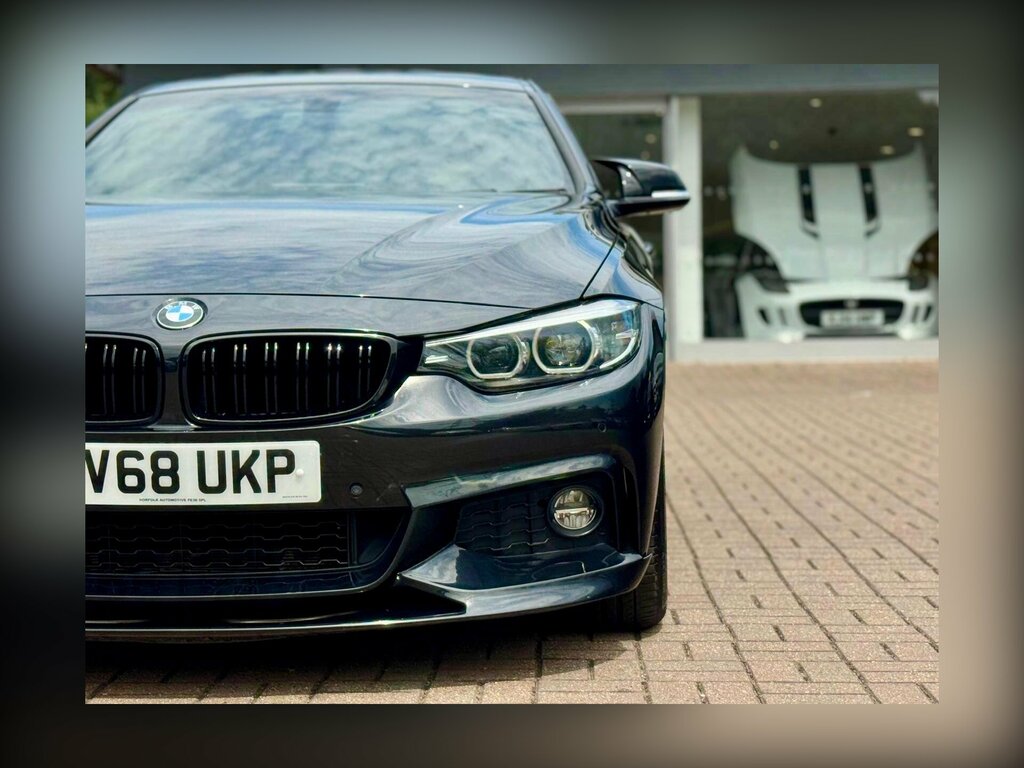 BMW 4 Series Gran Coupe 420D M Sport Coupe Blue #7