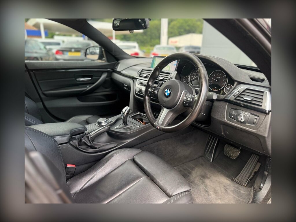 BMW 4 Series Gran Coupe 420D M Sport Coupe Blue #14