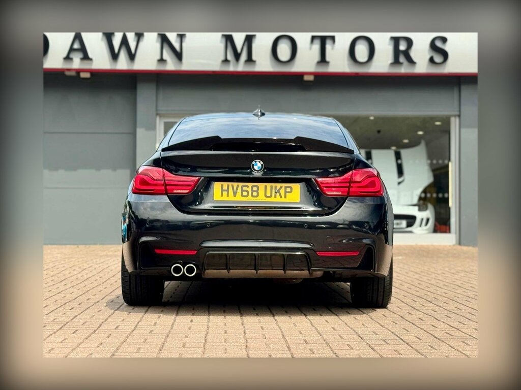 BMW 4 Series Gran Coupe 420D M Sport Coupe Blue #8