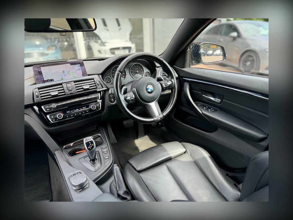 BMW 4 Series Gran Coupe 420D M Sport Coupe Blue #11
