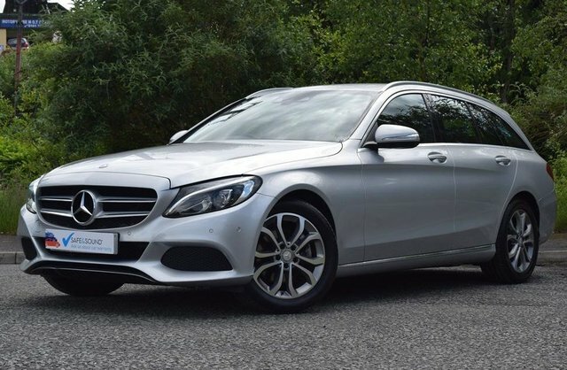 Mercedes-Benz C Class 2.0 C200 Sport Estate Silver #5
