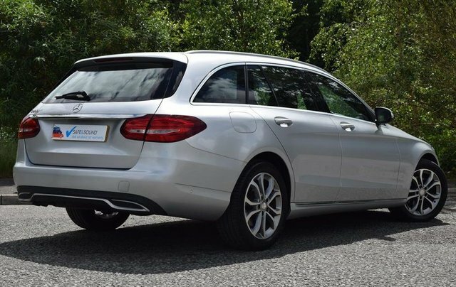Mercedes-Benz C Class 2.0 C200 Sport Estate Silver #4