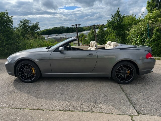 BMW 6 Series 3.0 630I Convertible Grey