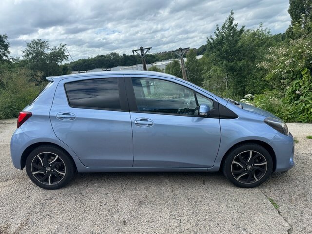 Toyota Yaris 1.33 Dual Vvt-i Design MK66UUR Blue #4