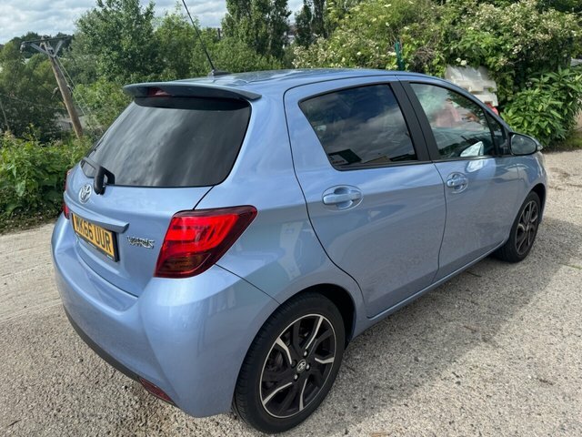Toyota Yaris 1.33 Dual Vvt-i Design MK66UUR Blue #6