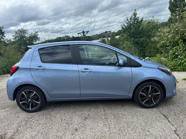 Toyota Yaris 1.33 Dual Vvt-i Design MK66UUR Blue #5
