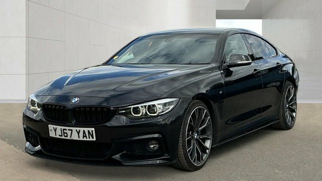 BMW 4 Series Gran Coupe 2.0 420D M Sport Black #2