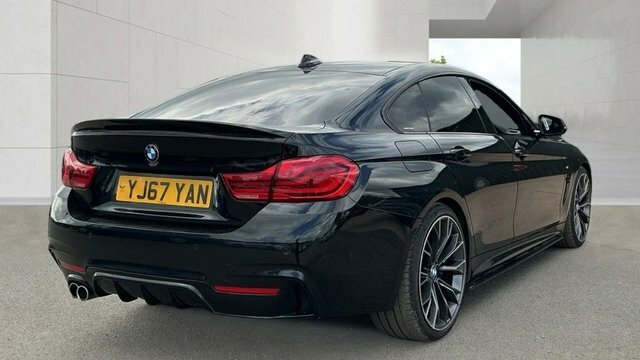 BMW 4 Series Gran Coupe 2.0 420D M Sport Black #3
