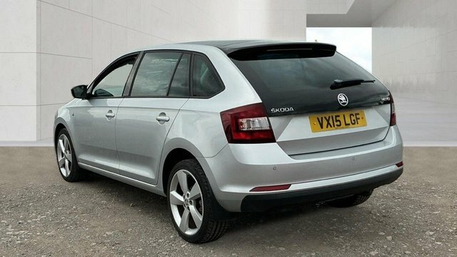 Skoda Rapid Spaceback 1.6 Tdi Se Sport Silver #5