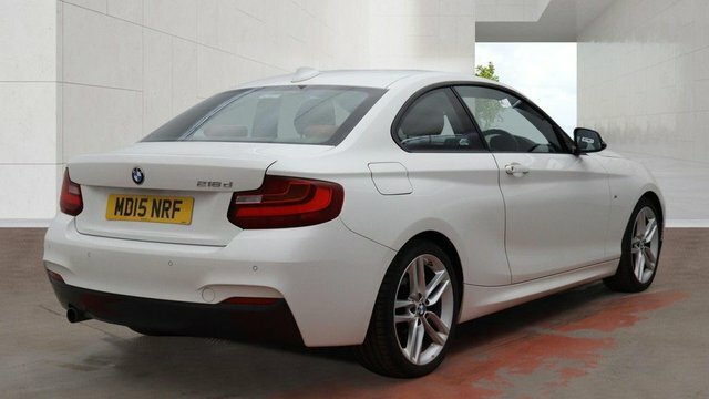 BMW 2 Series 2.0 218D M Sport White #4