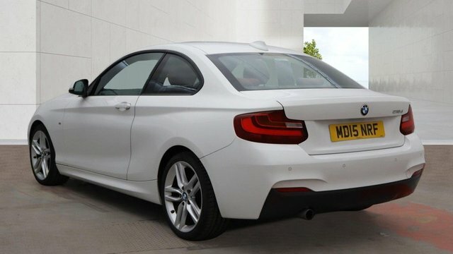 BMW 2 Series 2.0 218D M Sport White #3