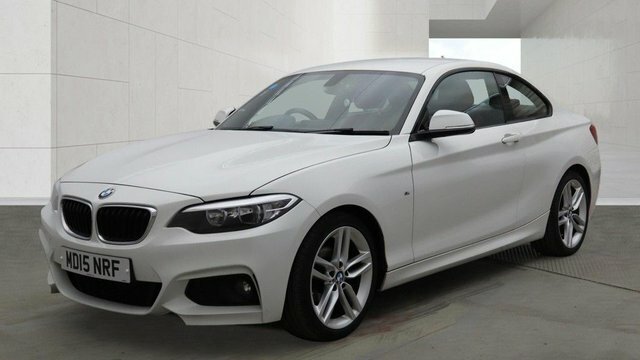 BMW 2 Series 2.0 218D M Sport White #2
