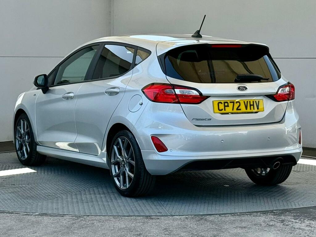 Ford Fiesta 1.0T Ecoboost St-line Hatchback CP72VHV Silver #6