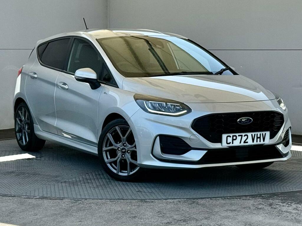 Ford Fiesta 1.0T Ecoboost St-line Hatchback CP72VHV Silver